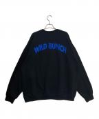 WACKO MARIA×WILD BUNCHワコマリア×ワイルドバンチ）の古着「ロゴスウェット」｜ブラック