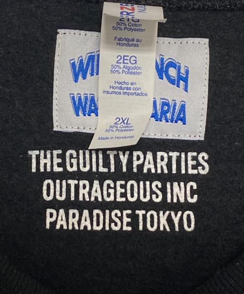 WACKO MARIA（ワコマリア）WACKO MARIA (ワコマリア) WILD BUNCH (ワイルドバンチ) ロゴスウェット ブラック サイズ:2XLの古着・服飾アイテム