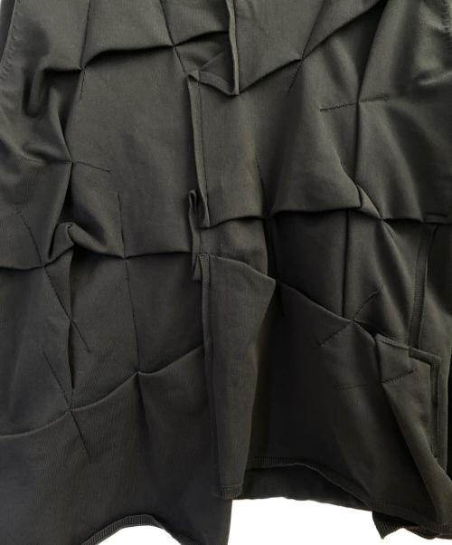 COMME des GARCONS HOMME PLUS（コムデギャルソンオムプリュス）COMME des GARCONS HOMME PLUS (コムデギャルソンオムプリュス) デザインニット ブラック サイズ:Mの古着・服飾アイテム