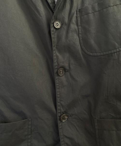 COMME des GARCONS HOMME（コムデギャルソン オム）COMME des GARCONS HOMME (コムデギャルソン オム) 綿ブロード 3Bジャケット ブラック サイズ:Sの古着・服飾アイテム