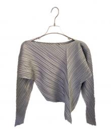 ISSEY MIYAKE（イッセイミヤケ）の古着「長袖カットソー」｜グレー