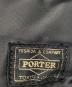 中古・古着 PORTER (ポーター) ウエストポーチ ブラック：7000円