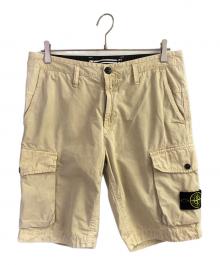 STONE ISLAND（ストーンアイランド）の古着「BERMUDA SHORTS/ハーフパンツ」｜ベージュ