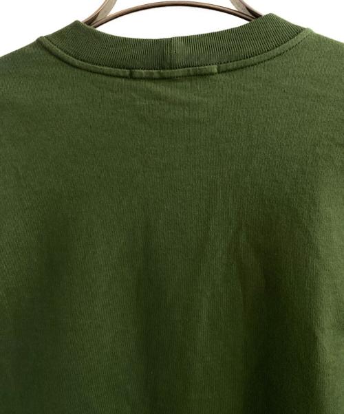 STONE ISLAND（ストーンアイランド）STONE ISLAND (ストーンアイランド) コンパスパッチ長袖カットソー グリーン サイズ:Sの古着・服飾アイテム