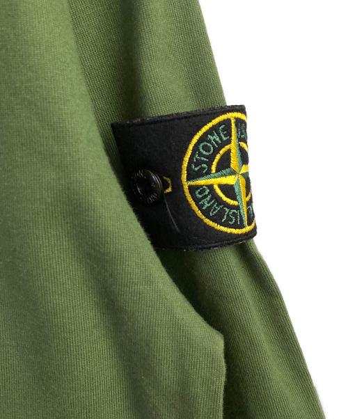 STONE ISLAND（ストーンアイランド）STONE ISLAND (ストーンアイランド) コンパスパッチ長袖カットソー グリーン サイズ:Sの古着・服飾アイテム