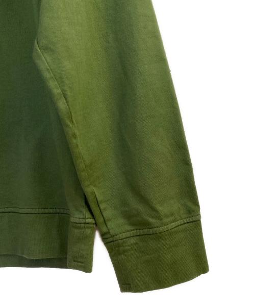STONE ISLAND（ストーンアイランド）STONE ISLAND (ストーンアイランド) コンパスパッチ長袖カットソー グリーン サイズ:Sの古着・服飾アイテム