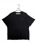 OFFWHITEオフホワイト）の古着「グラデーションアロープリント半袖Tシャツ」｜ブラック