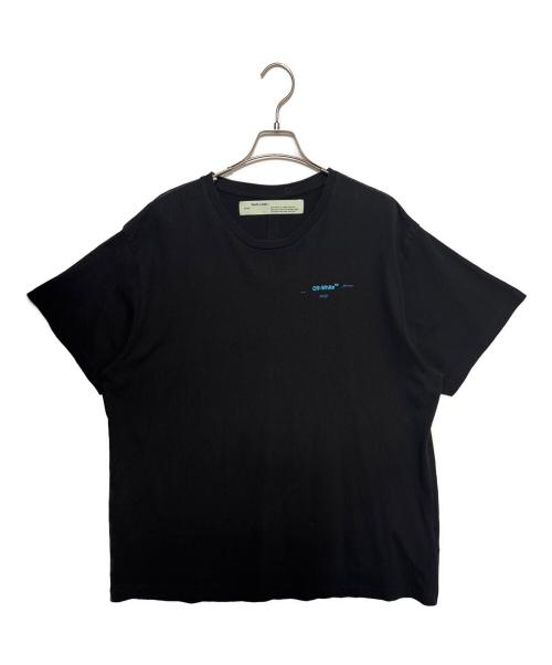 OFFWHITE（オフホワイト）OFFWHITE (オフホワイト) グラデーションアロープリント半袖Tシャツ ブラック サイズ:Mの古着・服飾アイテム