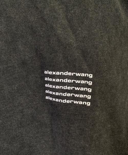 ALEXANDER WANG（アレキサンダー・ワン）ALEXANDER WANG (アレキサンダー・ワン) 長袖Tシャツ グレー サイズ:Sの古着・服飾アイテム