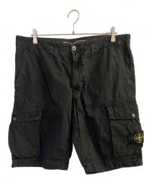 STONE ISLAND（ストーンアイランド）の古着「ハーフパンツ」｜ブラック