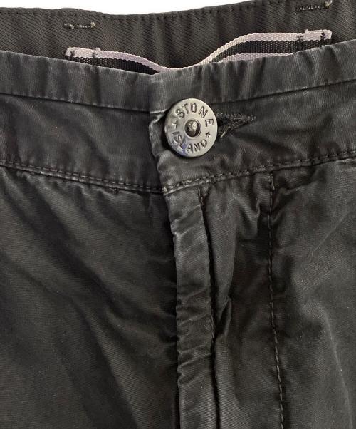 STONE ISLAND（ストーンアイランド）STONE ISLAND (ストーンアイランド) ハーフパンツ ブラック サイズ:W36の古着・服飾アイテム