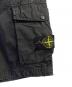 中古・古着 STONE ISLAND (ストーンアイランド) ハーフパンツ ブラック サイズ:W36：32000円