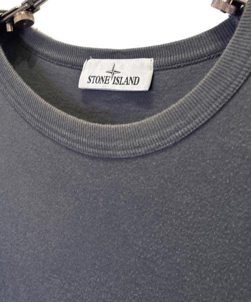 STONE ISLAND（ストーンアイランド）STONE ISLAND (ストーンアイランド) STONE ISLAND Crewneck Pocket グレー サイズ:ＸＬの古着・服飾アイテム