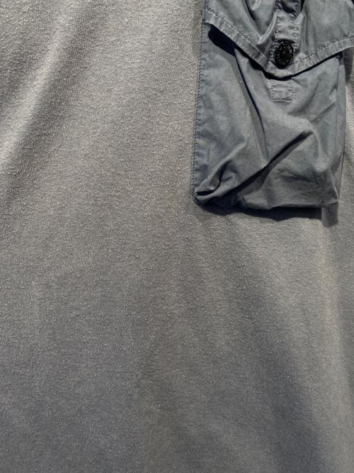 STONE ISLAND（ストーンアイランド）STONE ISLAND (ストーンアイランド) STONE ISLAND Crewneck Pocket グレー サイズ:ＸＬの古着・服飾アイテム