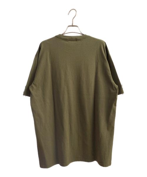 UNDERCOVER（アンダーカバー）UNDERCOVER (アンダーカバー) ポケットTシャツ オリーブ サイズ:4の古着・服飾アイテム