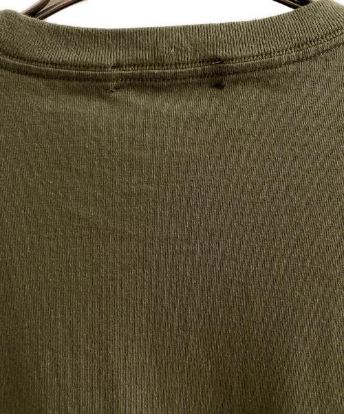UNDERCOVER（アンダーカバー）UNDERCOVER (アンダーカバー) ポケットTシャツ オリーブ サイズ:4の古着・服飾アイテム
