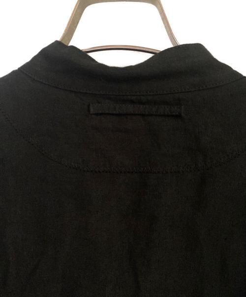 The shepherd UNDERCOVER（ザシェパード アンダーカバー）The shepherd UNDERCOVER (ザシェパード アンダーカバー) リネンジップアップチャイナジャケット ブラック サイズ:4の古着・服飾アイテム