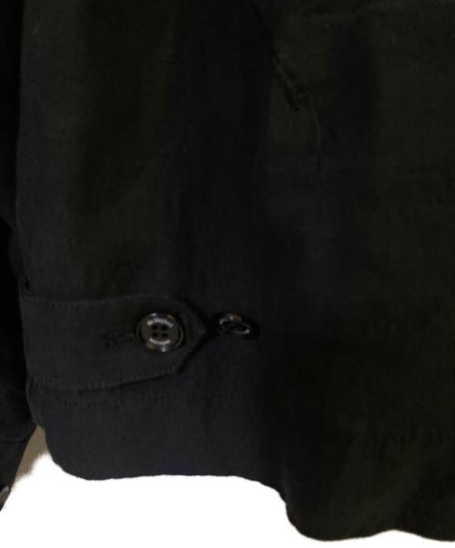 The shepherd UNDERCOVER（ザシェパード アンダーカバー）The shepherd UNDERCOVER (ザシェパード アンダーカバー) リネンジップアップチャイナジャケット ブラック サイズ:4の古着・服飾アイテム