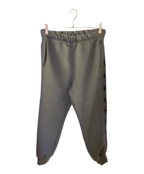 UNDERCOVER（アンダーカバー）UNDERCOVER (アンダーカバー) アイモチーフ ジャガードテープトラックパンツ グレー サイズ:2の古着・服飾アイテム