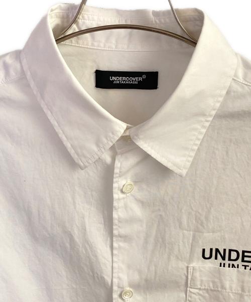 UNDERCOVER（アンダーカバー）UNDERCOVER (アンダーカバー) コットンブロードシャツ ホワイト サイズ:4の古着・服飾アイテム