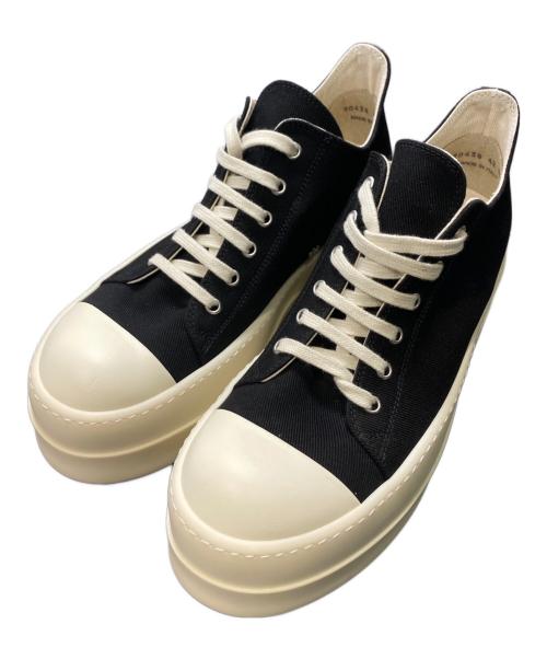 RICK OWENS（リックオウエンス）RICK OWENS (リックオウエンス) Double bumper Low Sneaks ブラック サイズ:42の古着・服飾アイテム