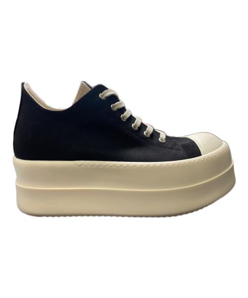 RICK OWENS（リックオウエンス）RICK OWENS (リックオウエンス) Double bumper Low Sneaks ブラック サイズ:42の古着・服飾アイテム