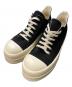 RICK OWENS（リックオウエンス）の古着「Double bumper Low Sneaks」｜ブラック