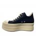 中古・古着 RICK OWENS (リックオウエンス) Double bumper Low Sneaks ブラック サイズ:42：100000円