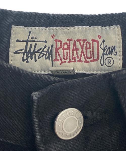 stussy（ステューシー）stussy (ステューシー) RELAXED JEAN DENIM ブラック サイズ:28の古着・服飾アイテム