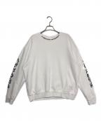 CHROME HEARTSクロムハーツ）の古着「SWTSHRT PLVR NECK LOGO」｜ホワイト