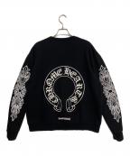 CHROME HEARTSクロムハーツ）の古着「L/S SWEATSHIRT Horseshoe」｜ブラック