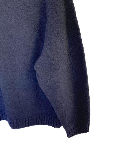 sacai（サカイ）sacai (サカイ) パネルクルーネックスウェット グリーン×ネイビー サイズ:3の古着・服飾アイテム