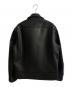 WTAPS (ダブルタップス) レザージャケット ブラック サイズ:02：60000円