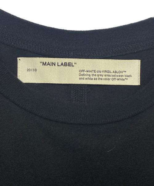 OFFWHITE（オフホワイト）OFFWHITE (オフホワイト) トランプロゴTシャツ ブラック サイズ:XSの古着・服飾アイテム