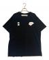 OFFWHITE（オフホワイト）の古着「トランプロゴTシャツ」｜ブラック