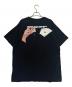 OFFWHITE (オフホワイト) トランプロゴTシャツ ブラック サイズ:XS：15000円