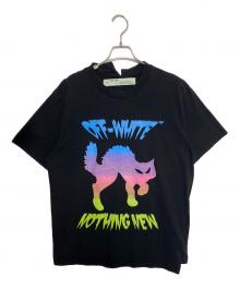 OFFWHITE（オフホワイト）の古着「DSMG ナチュラル ハビタットティーシャツ」｜ブラック