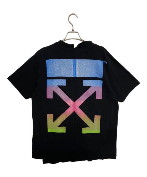 OFFWHITE（オフホワイト）OFFWHITE (オフホワイト) DSMG ナチュラル ハビタットティーシャツ ブラック サイズ:Lの古着・服飾アイテム