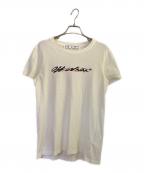 OFFWHITEオフホワイト）の古着「ロゴｔシャツ」｜イエロー