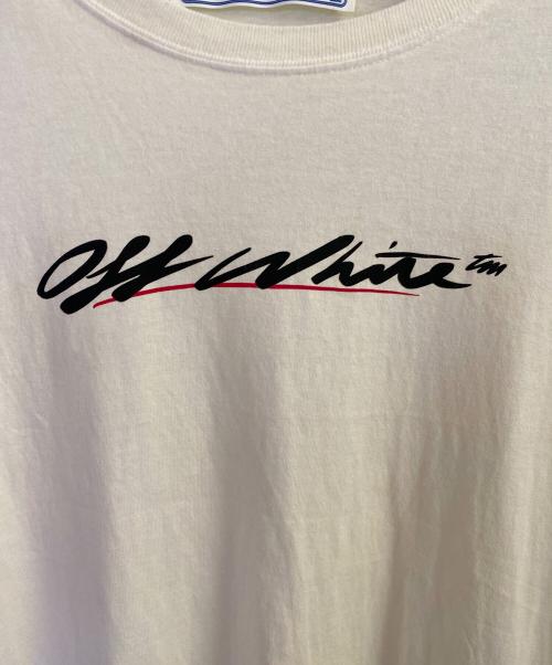 OFFWHITE（オフホワイト）OFFWHITE (オフホワイト) ロゴｔシャツ イエロー サイズ:XSの古着・服飾アイテム