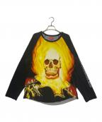 SUPREMEシュプリーム）の古着「Ghost Rider Raglan L/S Top」｜ブラック