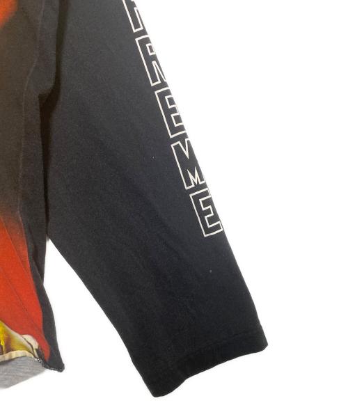 SUPREME（シュプリーム）SUPREME (シュプリーム) Ghost Rider Raglan L/S Top ブラック サイズ:Lの古着・服飾アイテム