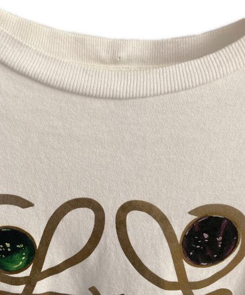 LOEWE（ロエベ）LOEWE (ロエベ) アナグラム半袖Ｔシャツ ホワイト サイズ:Sの古着・服飾アイテム