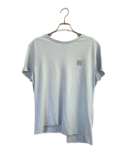 LOEWE（ロエベ）LOEWE (ロエベ) アナグラム半袖カットソー スカイブルー サイズ:Ｌの古着・服飾アイテム