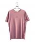 STONE ISLAND（ストーンアイランド）の古着「ロゴ半袖Ｔシャツ」｜ピンク