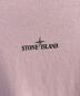 中古・古着 STONE ISLAND (ストーンアイランド) ロゴ半袖Ｔシャツ ピンク サイズ:M：15000円