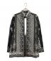 VERSUS VERSACE（ヴェルサス ヴェルサーチェ）の古着「Ancient Greece silk shirt」｜ブラック
