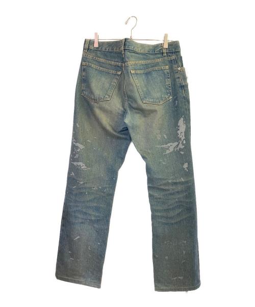 HELMUT LANG（ヘルムートラング）HELMUT LANG (ヘルムートラング) ペンキ加工デニムパンツ インディゴ サイズ:32の古着・服飾アイテム