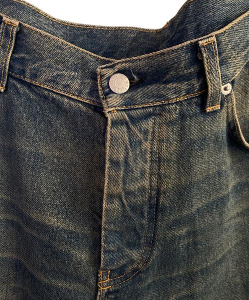 HELMUT LANG（ヘルムートラング）HELMUT LANG (ヘルムートラング) ペンキ加工デニムパンツ インディゴ サイズ:32の古着・服飾アイテム