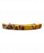 HERMESエルメス）の古着「バレッタ スカーフ柄 ヘアクリップ」